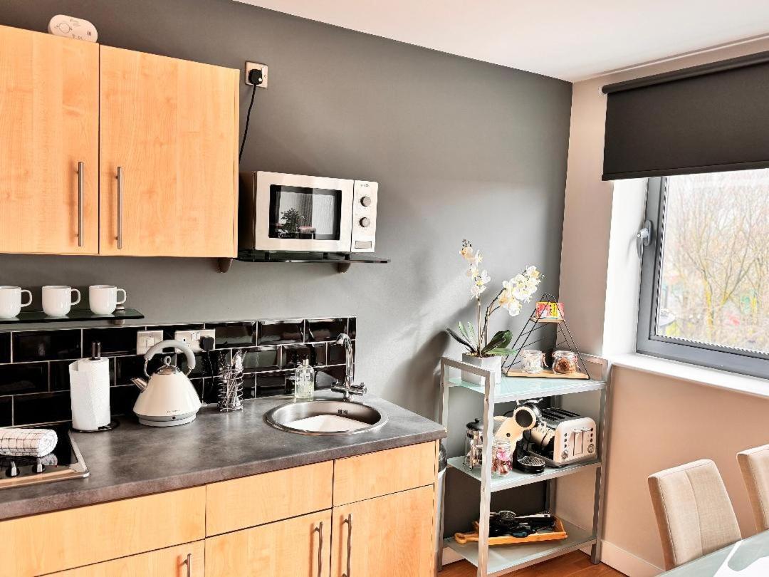 Perfectly Located City Centre Studio Apartment - West One With Free Wifi, Gym Access, Netflix Sheffield Bagian luar foto
